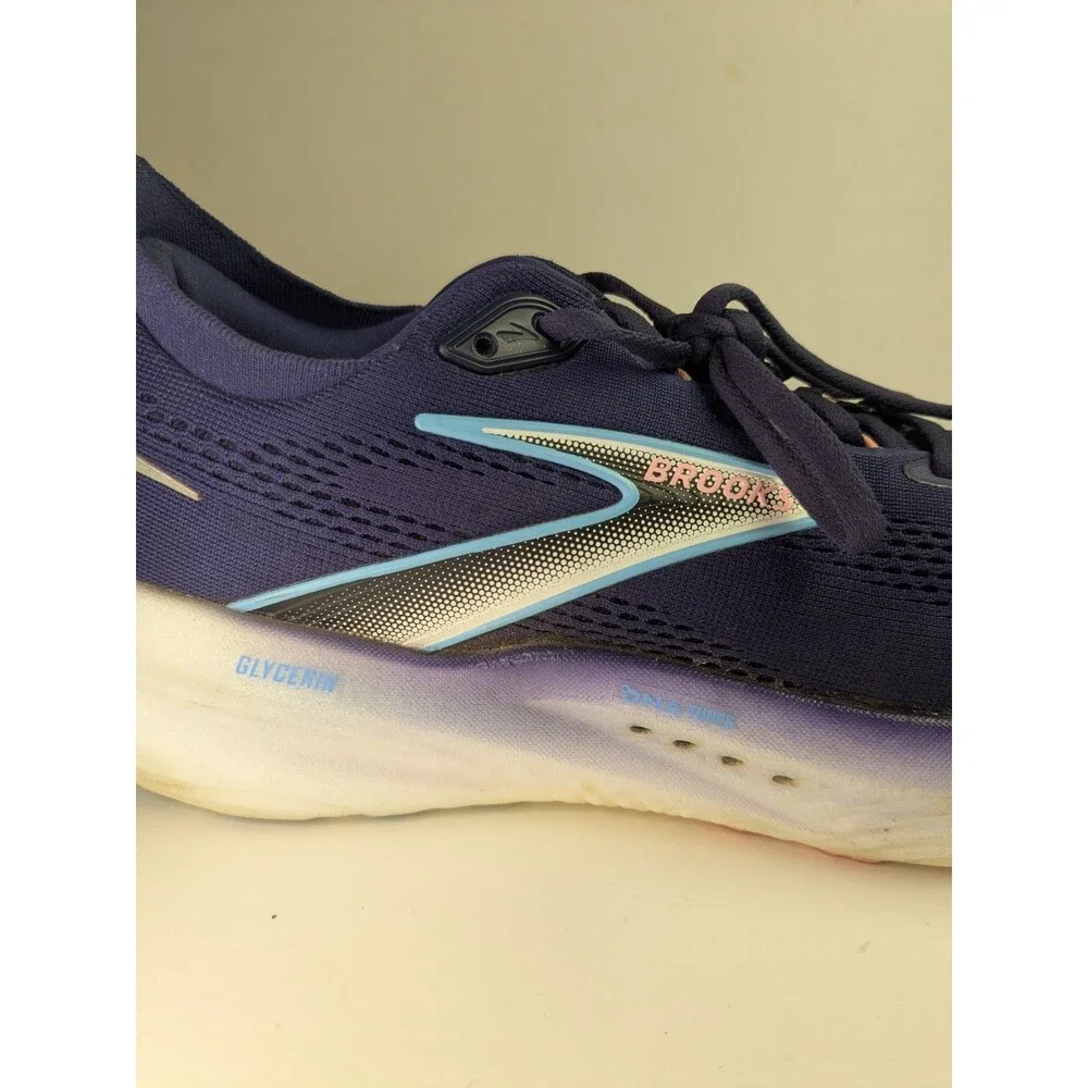 Brooks Glycerin 22 Women's 9.5 B Medium Blue Cushioned Running Shoes 1204341B429